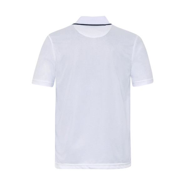 White Dry Fit Premium Short Sleeve Polo Shirt For Men
